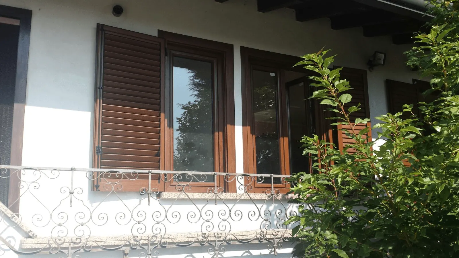 Persiane in alluminio installate